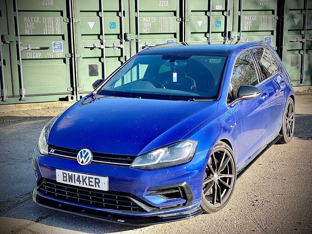 TRC Volkswagen Golf MK7.5 R Front Splitter