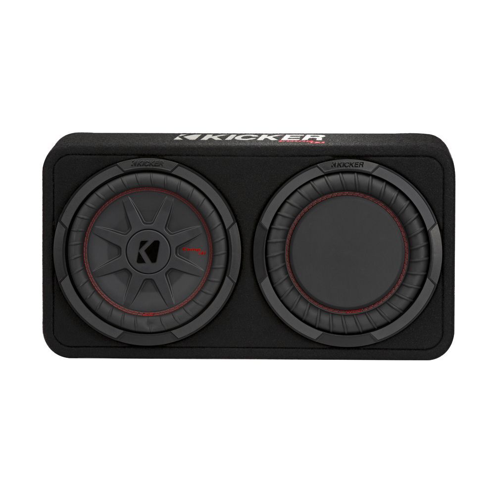 KICKER AUDIO Amplified Car Front & Rear Speakers & 10" Subwoofer Package