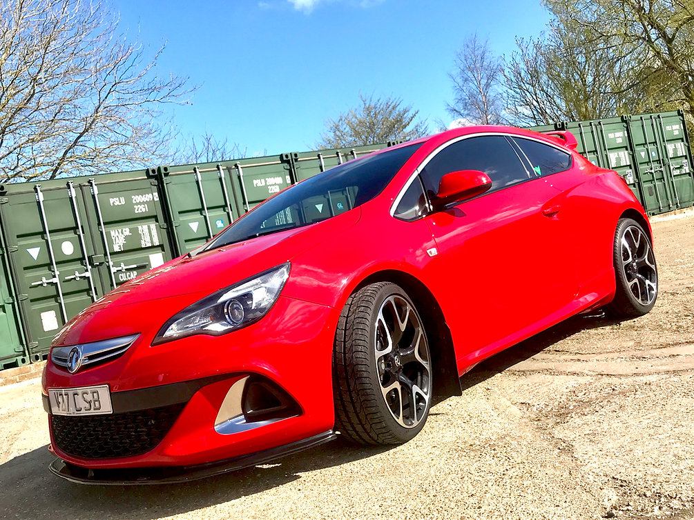 TRC Vauxhall Astra J VXR Front Splitter