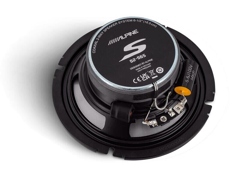 Alpine Coaxial Speakers 6.5" S2-S65 PAIR