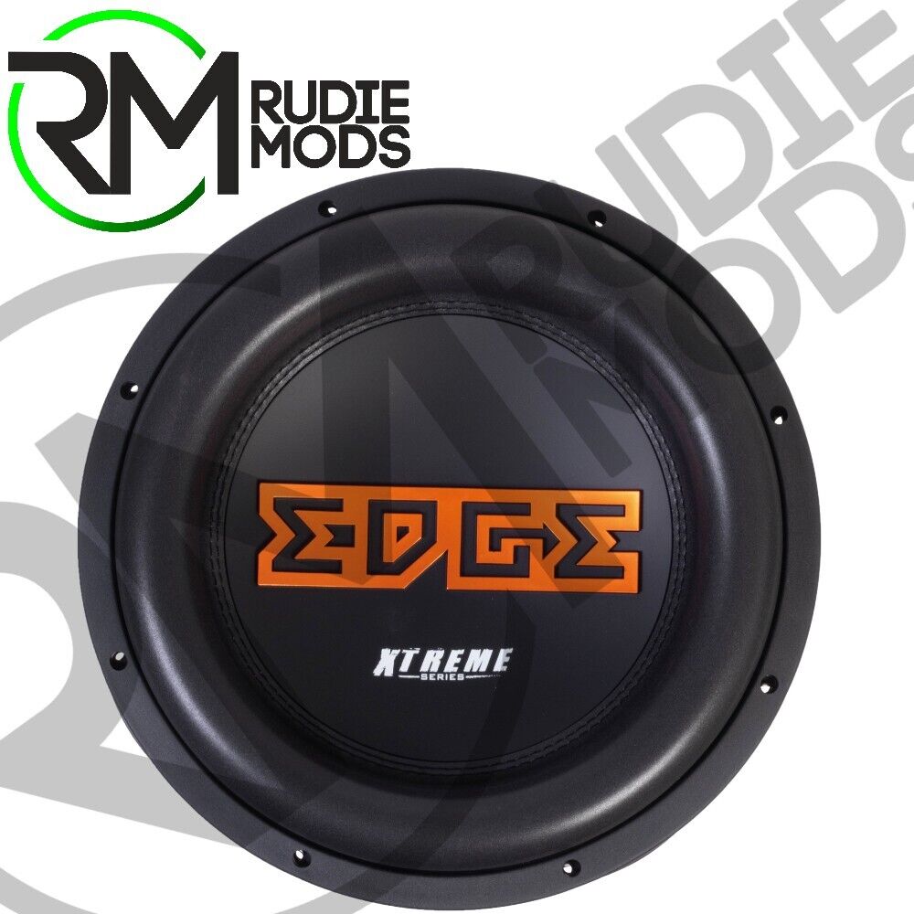 EDGE 2000W RMS  12" SUBWOOFER HIGH POWER BASS CAR AUDIO SPL NEW MODEL Dual 2 Ohm