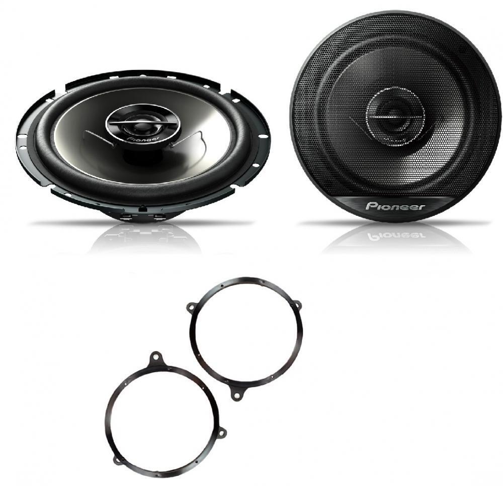 Toyota Corolla 00-06 Pioneer 17cm Rear Door Speaker Upgrade Kit 240W