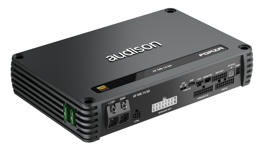 Audison AF M8.14 bit DSP Amplifier | 1120 W | 14 CH DSP + 8 x 140 W @ 2 ohm