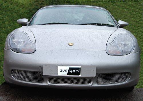 Zunsport Porsche Boxster S 986 1997-2004 Front Stainless Polished Grille Set