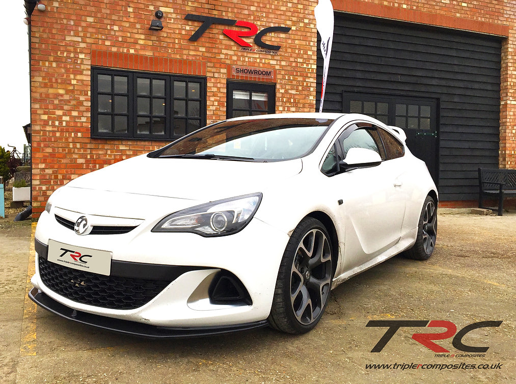 TRC Vauxhall Astra J VXR Front Splitter