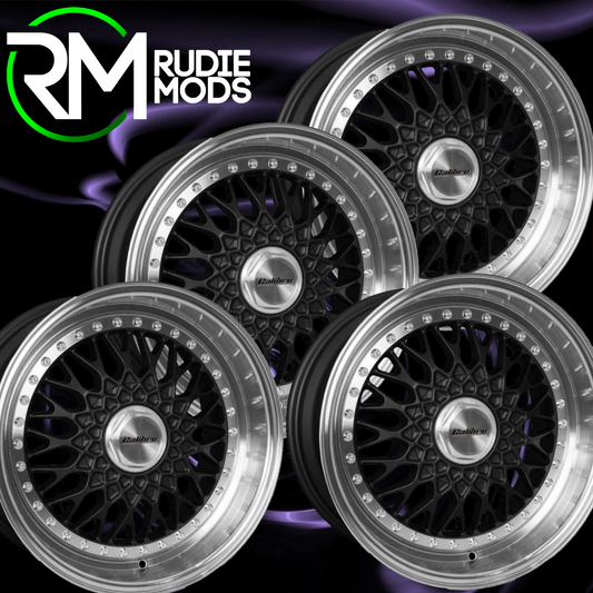 Vintage 17" Retro Alloy Wheel BBS replica to fit BMW or any Make/Model