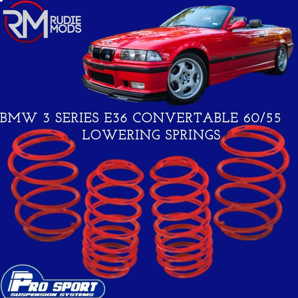 ProSport Lowering Springs for BMW E36 Convertible Authorised Dealer 120418