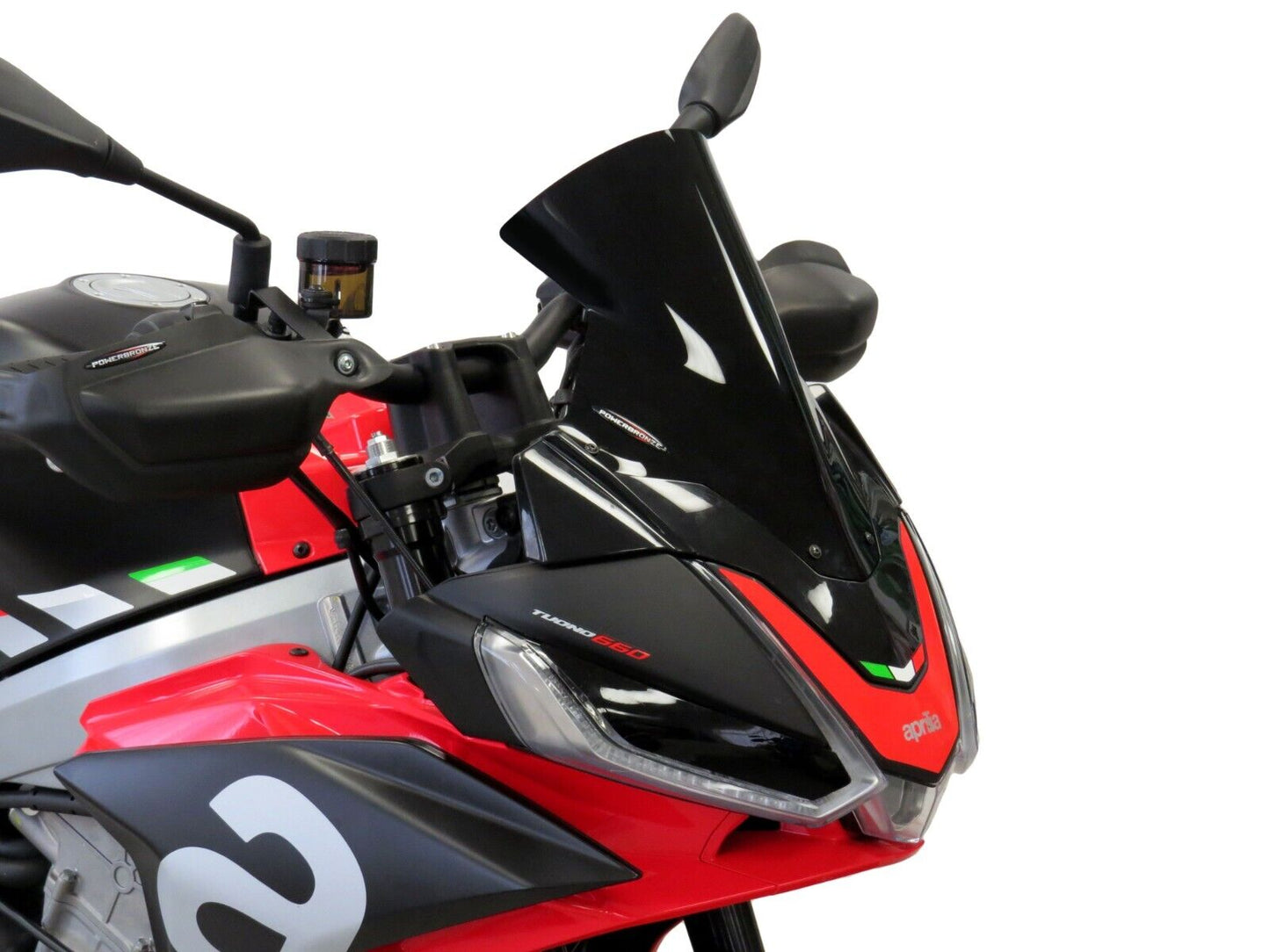 AIRFLOWS SCREEN WIND DEFLECTOR double bubble APRILIA ,TUONO 660, TUONO V4,