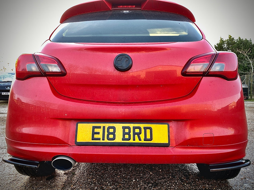 TRC Vauxhall Corsa E LE Rear Spats