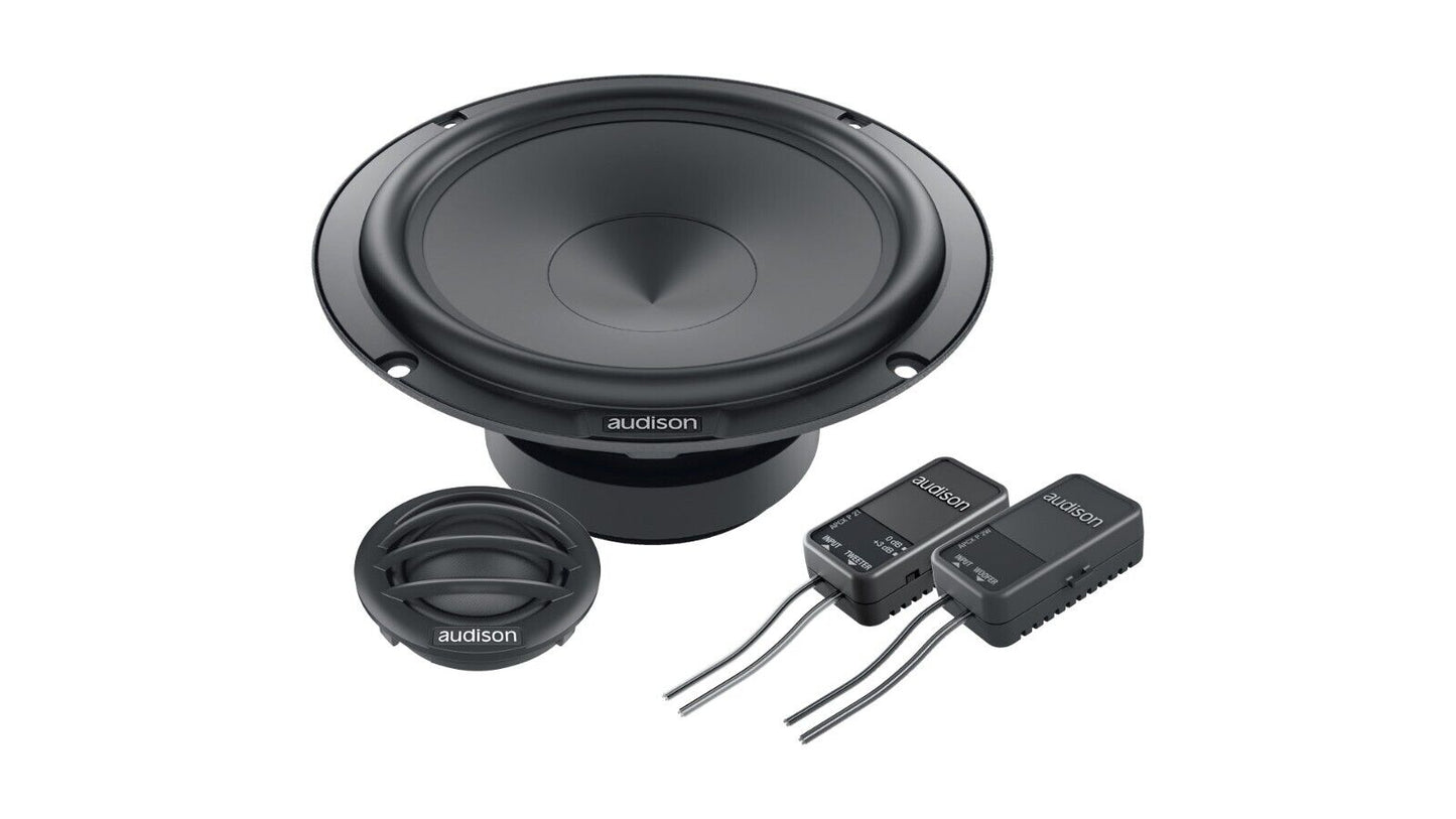 Audison APK 165P 6.5" Component Car Speakers - Premium Car Audio 115W RMS