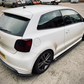 TRC Side Skirt Splitters for Volkswagen Polo MK5 R-Line