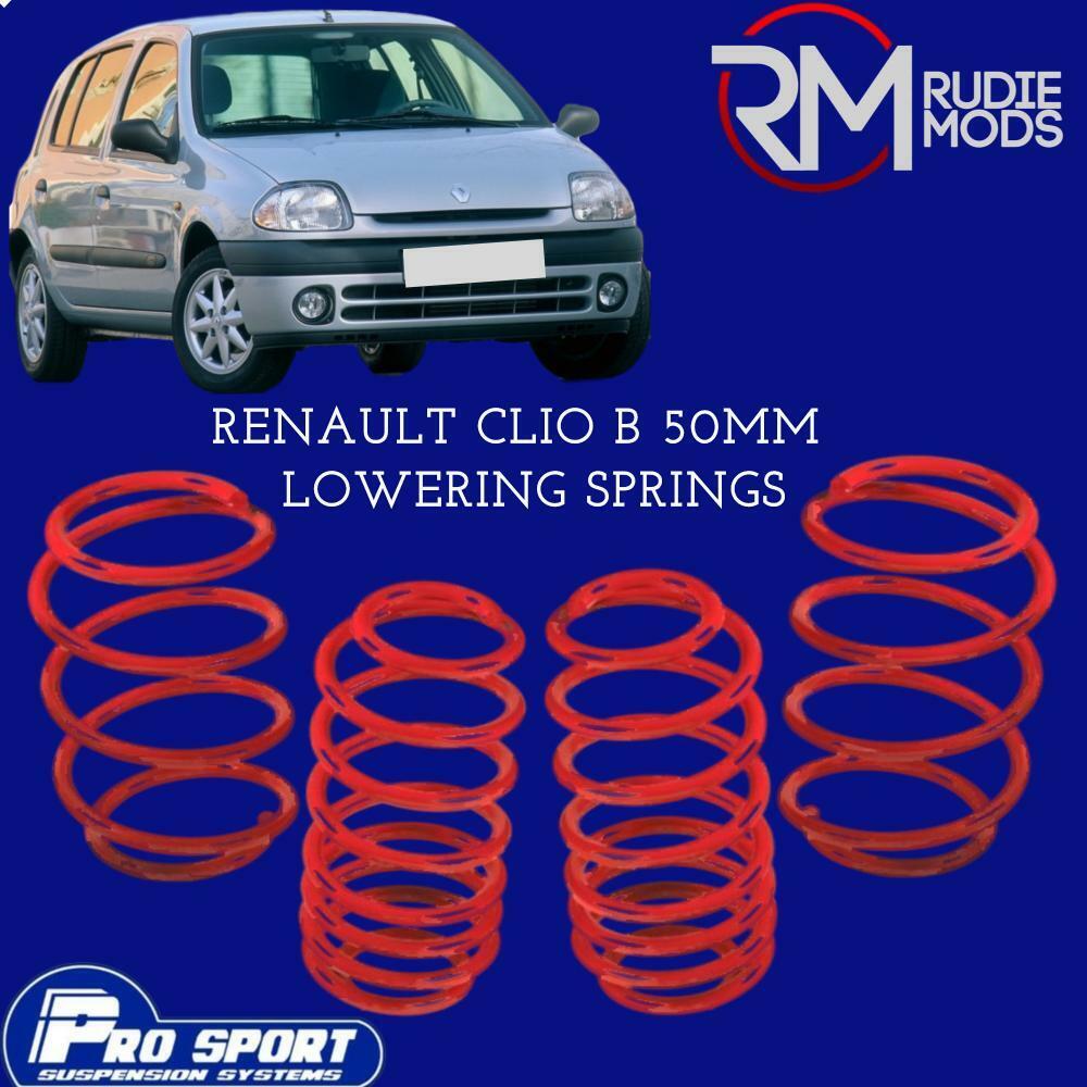 ProSport Lowering Springs for Renault Clio Mk2 Authorised Dealer 121009