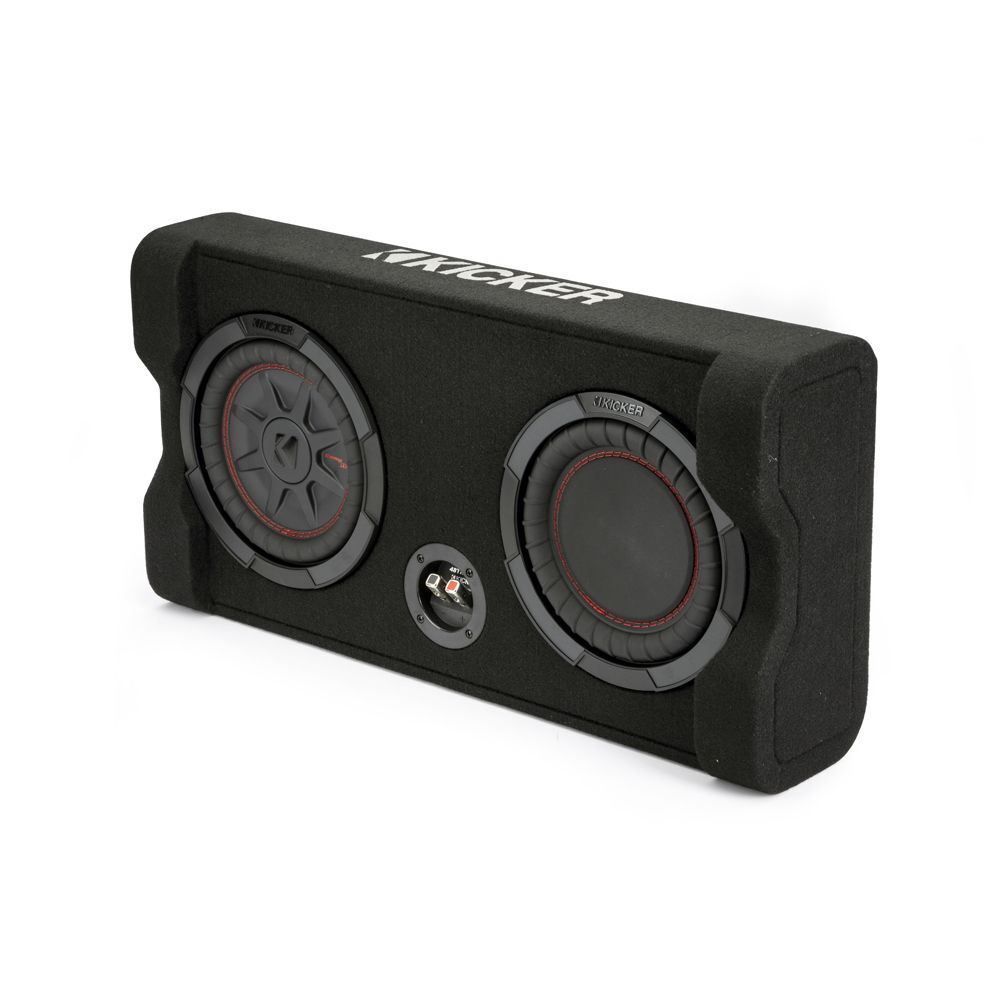 KICKER AUDIO AMPLIFIED CAR SPEAKERS, 8" SUBWOOFER & AMP PACKAGE