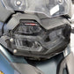 Headlight Protector Lens Cover BMW F750GS, F850GS LED LIGHTS ONLY Brackets