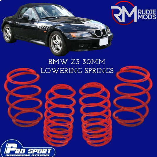 ProSport 30mm Lowering Springs for BMW Z3 Roadster Authorised Dealer 120677