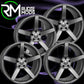 Calibre CC-Q 20" Alloy Wheels in Gun Metal for Skoda