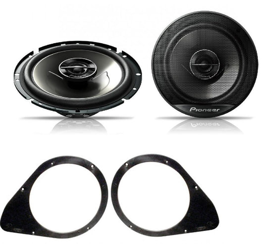 Fiat Ducato 2006 onwards Pioneer 17cm Front Door Speaker Upgrade Kit 240W