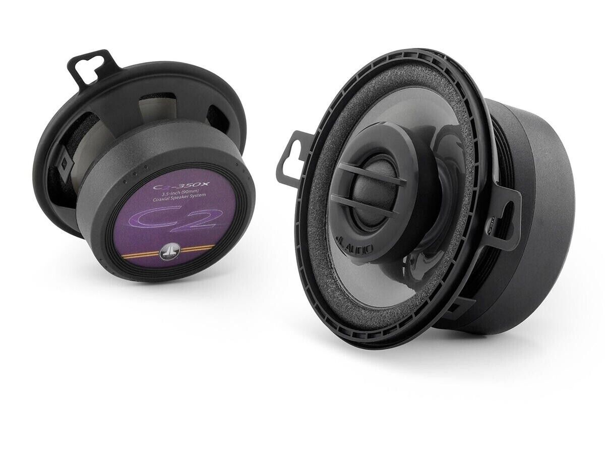 3.5" Coaxial Car Speaker Pair 90mm JL Audio C2-350x