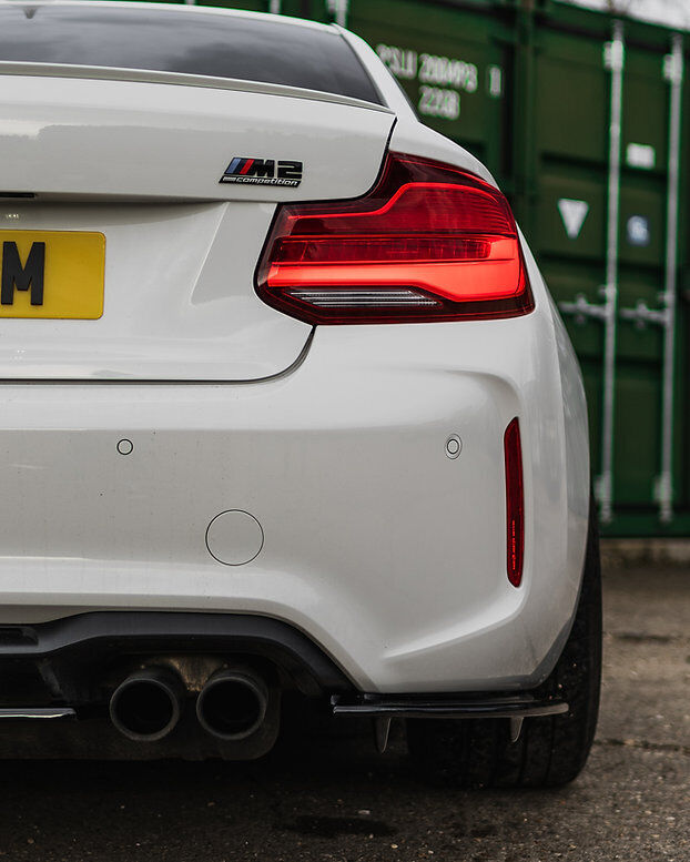 Dark Ghost - Rear Splitter Kit for BMW M2 F87 Competition