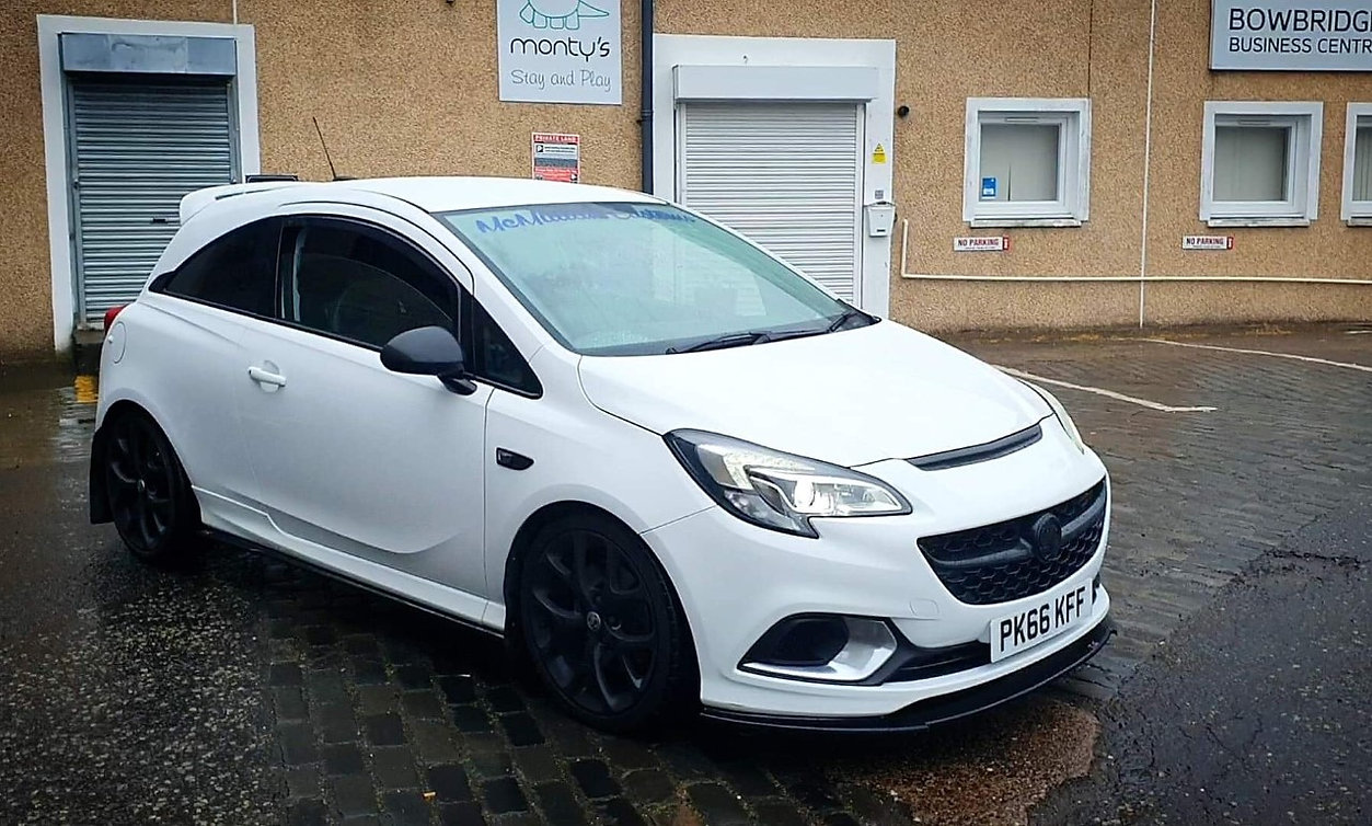 TRC Vauxhall Corsa E VXR Front Splitter