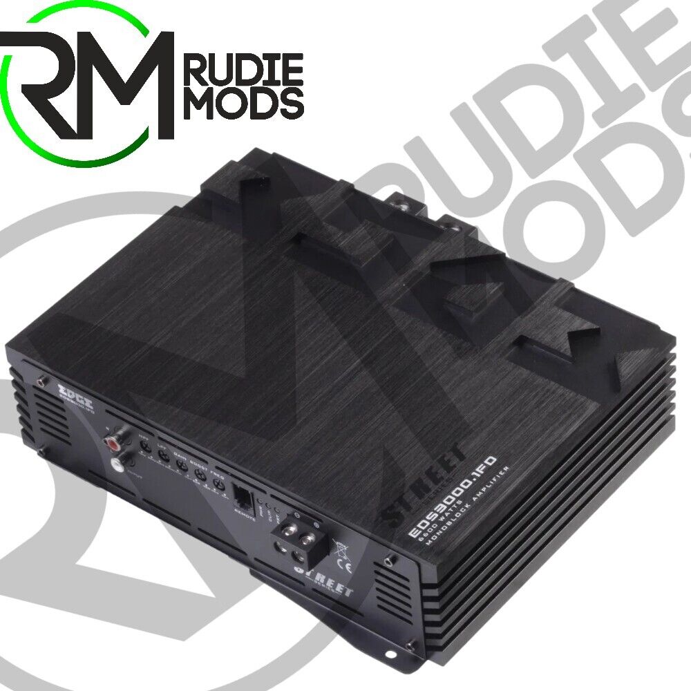 Edge EDS3000.1FD-E3 Street Series 6600 watts Monoblock One Channel Amplifier