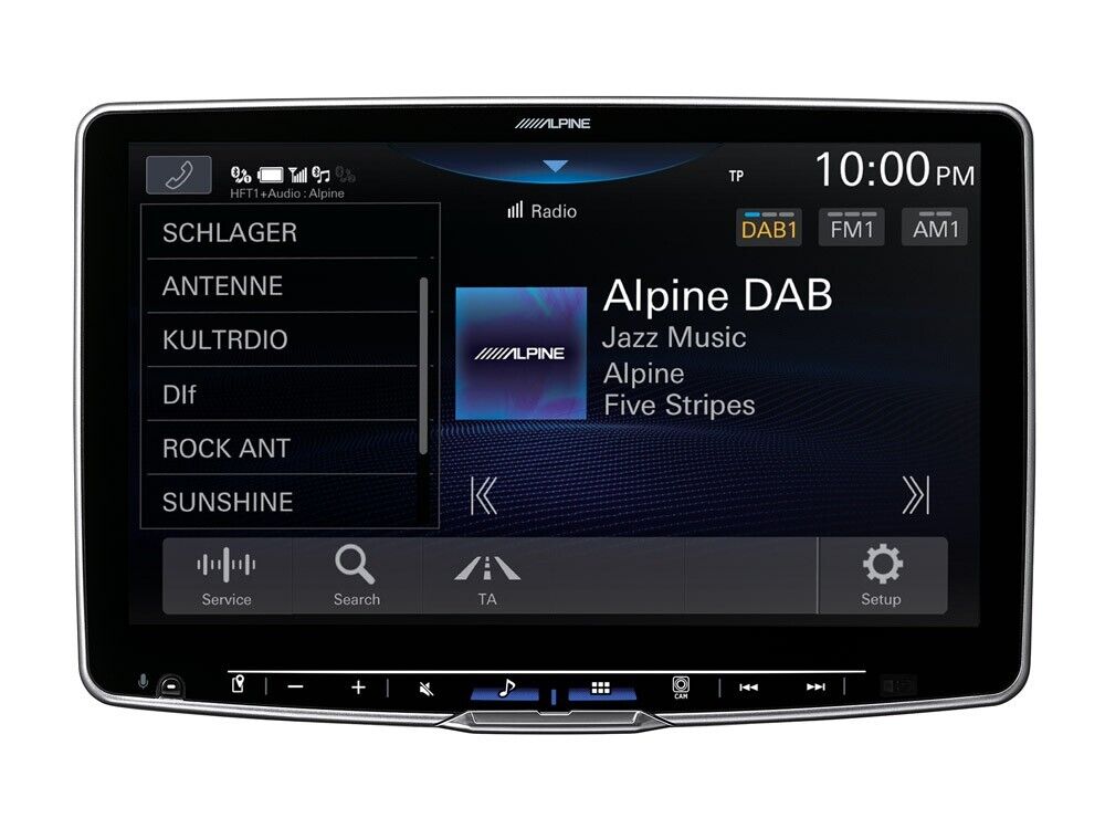 Alpine 11" Media Receiver with BT DAB CarPlay Android Auto for Mercedes Sprinter