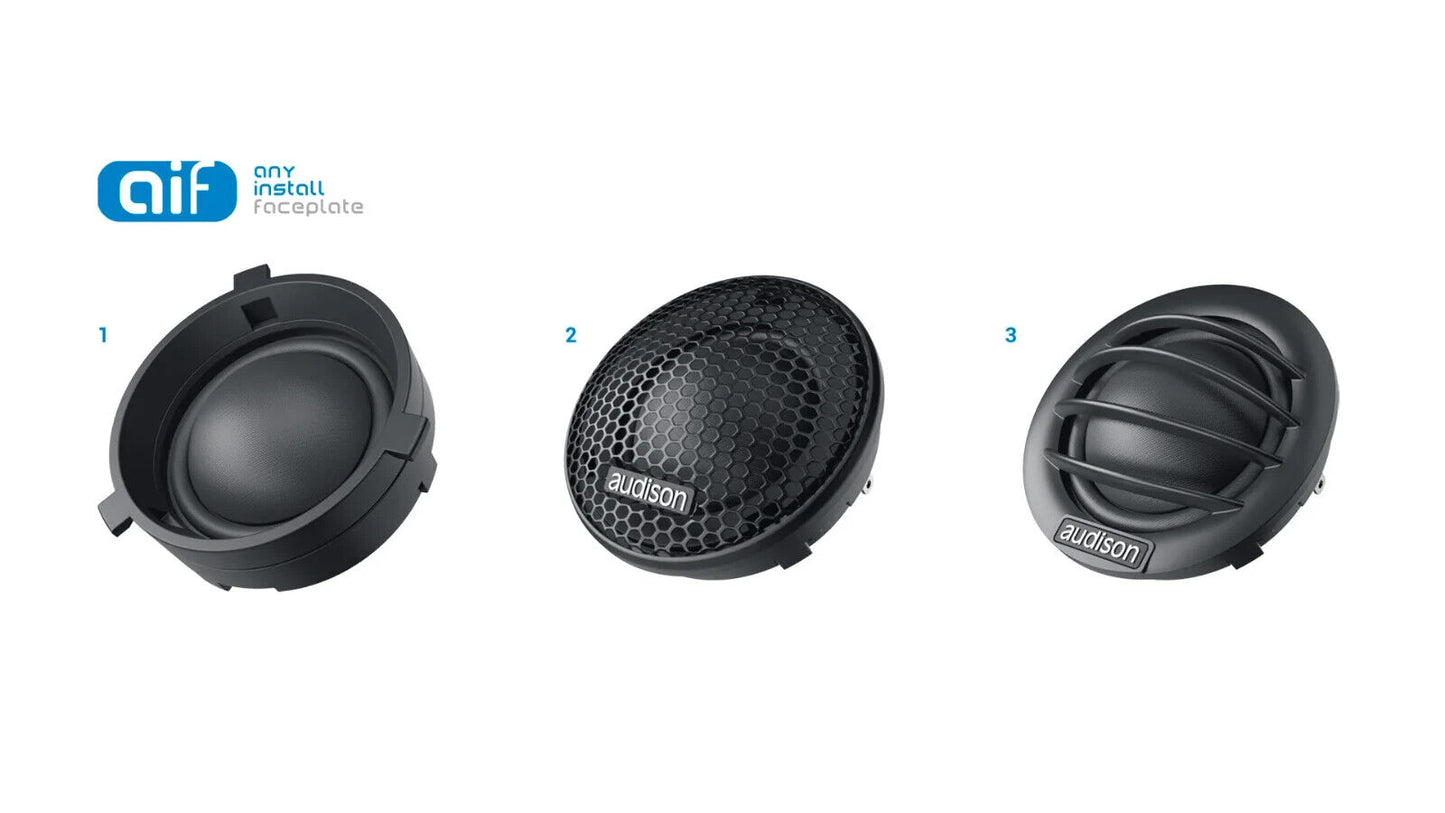 Audison APK 165P 6.5" Component Car Speakers - Premium Car Audio 115W RMS