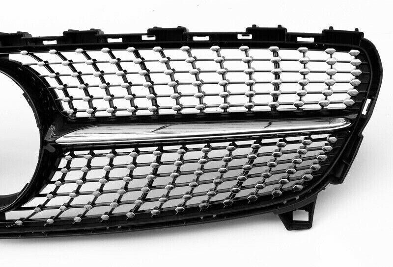 Black Diamond 'AMG Look' Grill for Mercedes A-Class W176 2016-2018