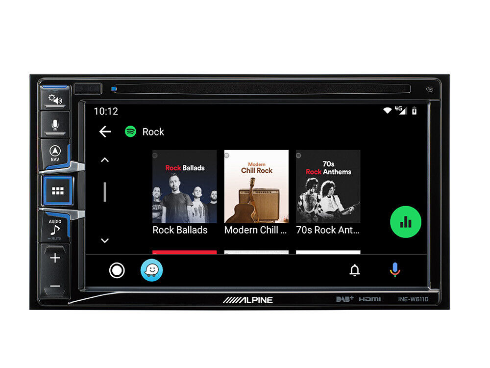 Alpine INE-W611D 6.5-inch Touch Screen built-in Nav, DAB+, CD/DVD Apple Carplay