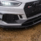 Dark Ghost - Audi RS5 B9 Front Canards - Painted Gloss Black