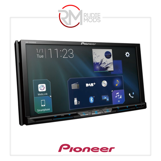 Pioneer 7" WiFi Stereo, Apple CarPlay, Android Auto, Bluetooth & DAB AVH-Z9200DA