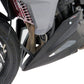 Belly Pan lower TRIUMPH Trident 660, Tiger Sport 660 MATTE BLACK - SILVER MESH