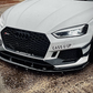 Dark Ghost - Audi RS5 B9 Front Canards - Painted Gloss Black