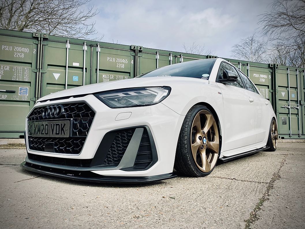 TRC Audi A1 S-Line 8Y Front Splitter