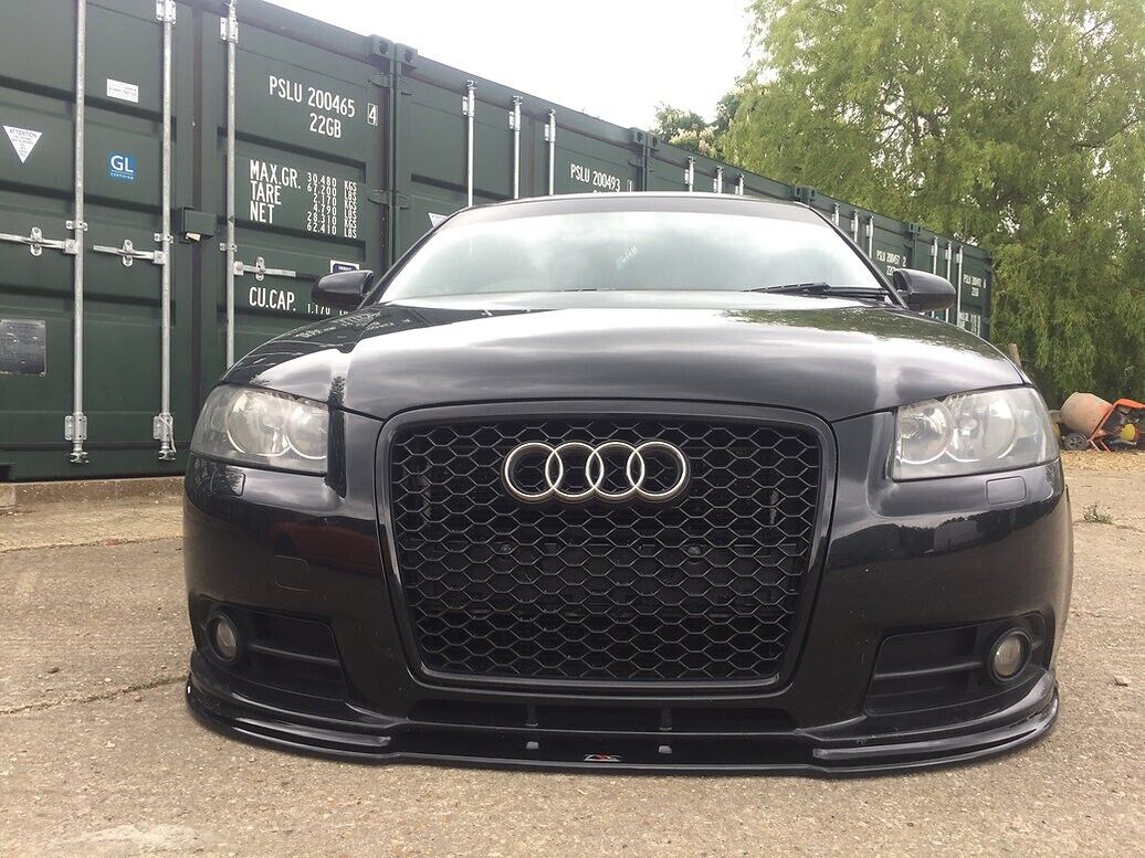 TRC Front Splitter for Audi A3 8P S-line PFL