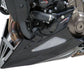 Belly Pan Lower Fairing Yamaha XSR900, GP GLOSS BLACK - SILVER MESH