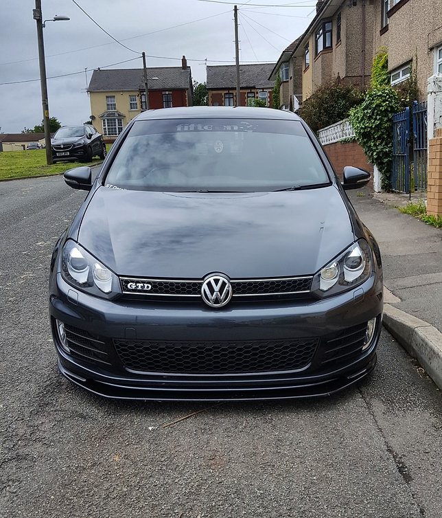 TRC Volkswagen Golf MK6 GTI/GTD Front Splitter