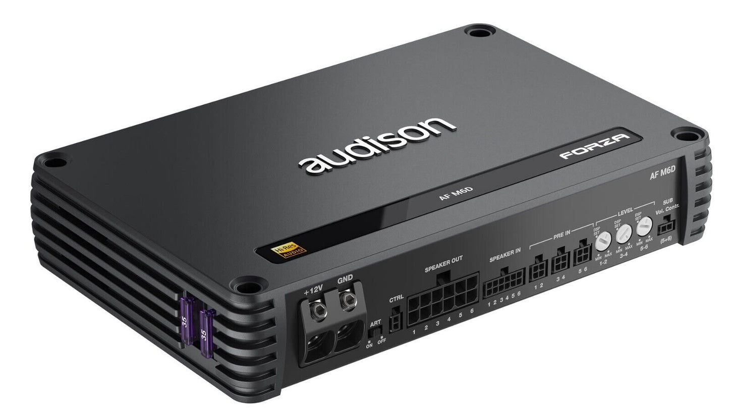 Audison Forza AF M4D 4-channel Car amplifier 4x160W RMS