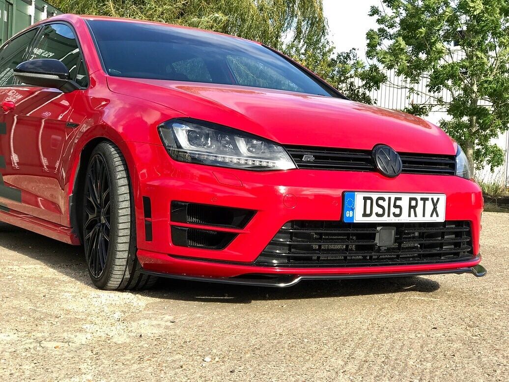 TRC V2 Front Splitter to fit Volkswagen Golf MK7 R