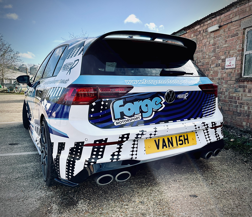 TRC Volkswagen Golf MK8 R Rear Spats