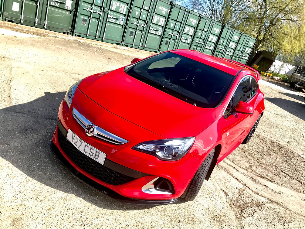 TRC Vauxhall Astra J VXR Front Splitter