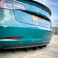 TRC Dark Ghost - Tesla Model 3 Rear Finned Diffuser Panel