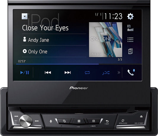 Pioneer AVH-A7100BT 7" USB/CD/DVD Car Multimedia System