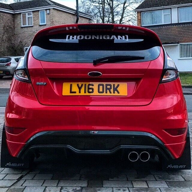 TRC Ford Fiesta MK7.5 ST180 / Zetec S - Rear Diffuser