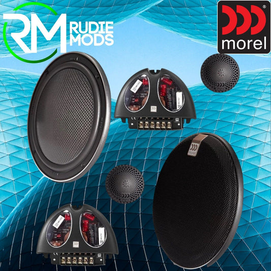 MOREL VIRTUS NANO 6.5" (165 MM) CAR 2-WAY COMPONENT SPEAKER SET