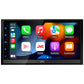 JVC KW M785DBW Mechless CAR DAB Radio Double Din 6.8" Carplay Android Auto