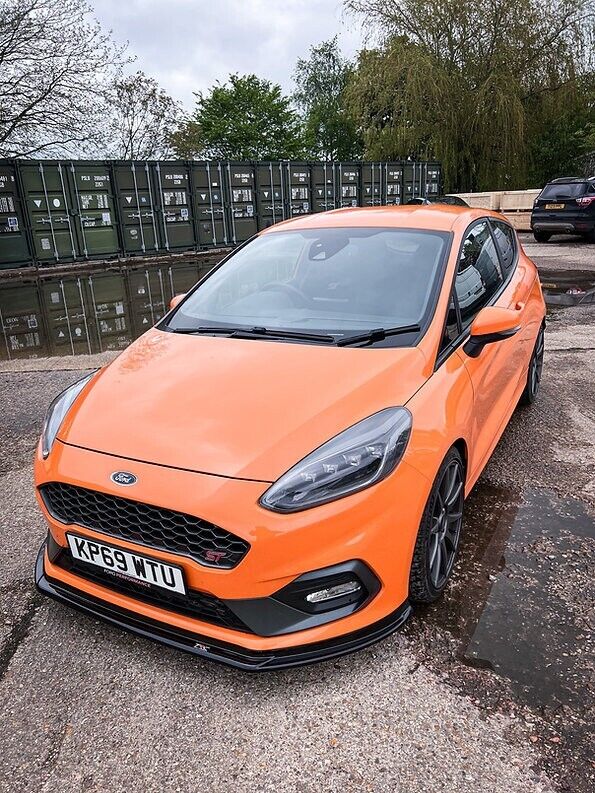 TRC Ford Fiesta MK8 ST / ST- Line /MK8.5 ST-Line V2 Front Splitter