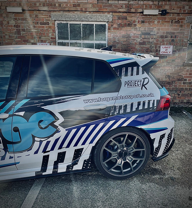 TRC Volkswagen Golf MK8 R Rear Spats