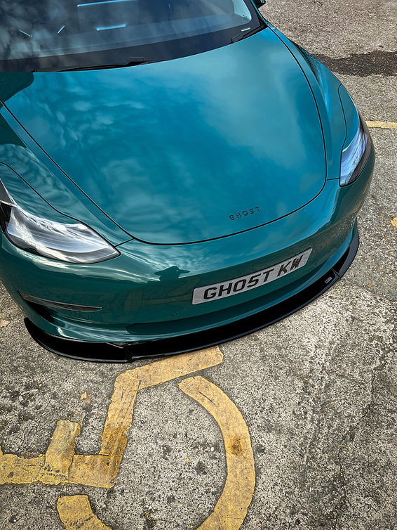 TRC Dark Ghost - Tesla Model 3 Front Splitter