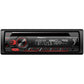 Pioneer 1-DIN CD Tuner with RDS tuner RED illumination USB  AUX DEH-S120UB